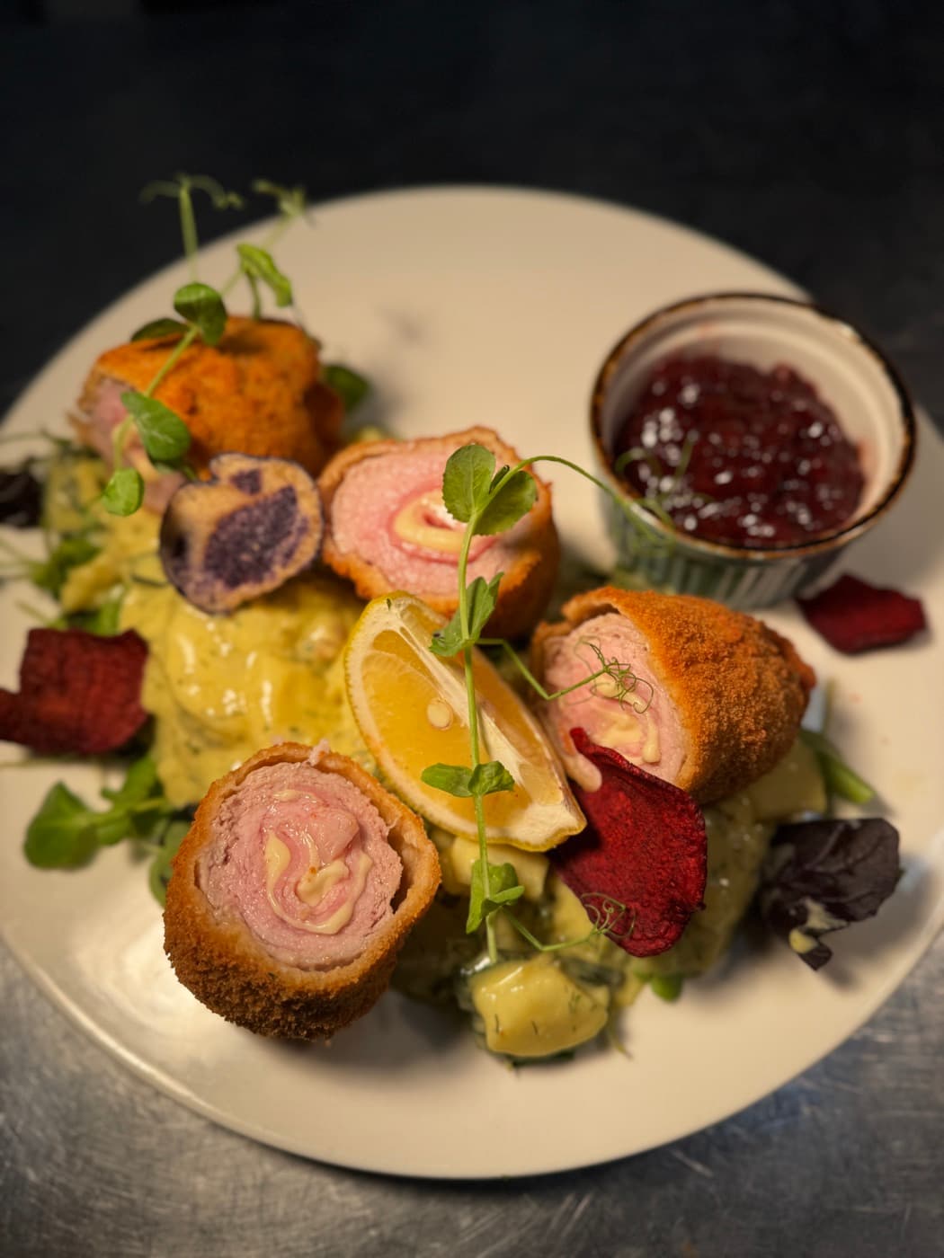 Paniertes vom Kalb